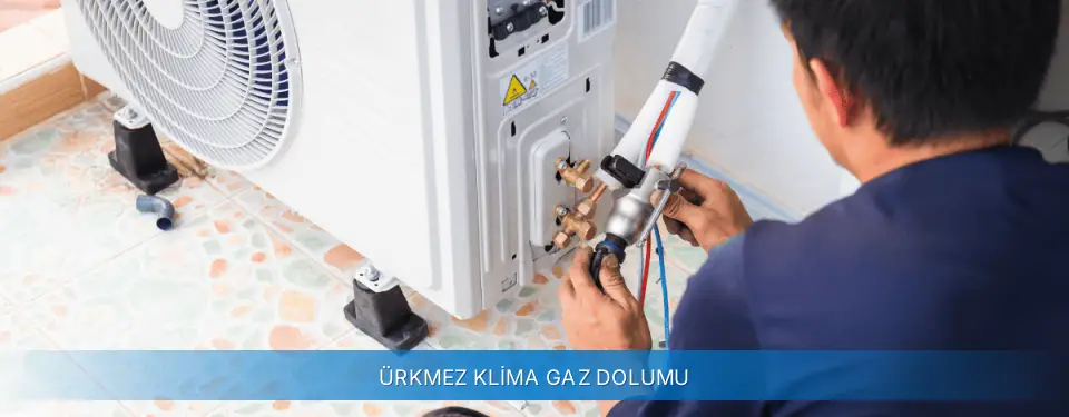 Ürkmez İlçemi Alarko Carrier Klima Gaz Dolumu